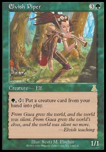 Elvish Piper⁣ - Urza's Destiny⁣ (Rare)⁣ [104]