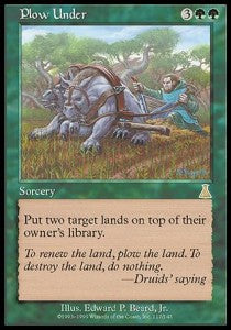 Plow Under⁣ - Urza's Destiny⁣ (Rare)⁣ [117]