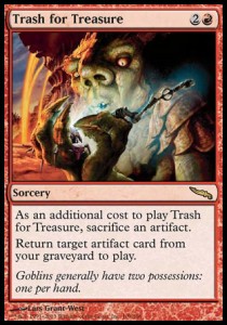 Trash for Treasure⁣ - Mirrodin⁣ (Rare)⁣ [109]