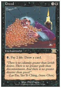 Greed⁣ - Sixth Edition⁣ (Rare)⁣ [135]