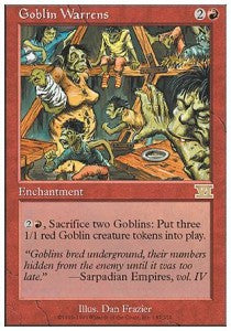 Goblin Warrens⁣ - Sixth Edition⁣ (Rare)⁣ [187]