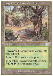 Havenwood Battleground⁣ - Sixth Edition⁣ (Uncommon)⁣ [325]
