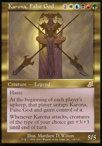 Karona, False God⁣ - Scourge⁣ (Rare)⁣ [138]