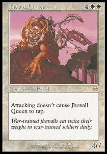 Jhovall Queen⁣ - Mercadian Masques⁣ (Rare)⁣ [25]