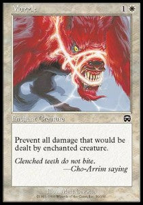 Muzzle⁣ - Mercadian Masques⁣ (Common)⁣ [30]