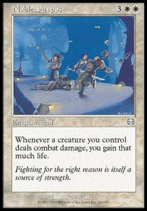 Noble Purpose⁣ - Mercadian Masques⁣ (Uncommon)⁣ [32]