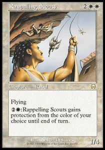 Rappelling Scouts⁣ - Mercadian Masques⁣ (Rare)⁣ [41]