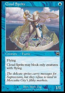 Cloud Sprite⁣ - Mercadian Masques⁣ (Common)⁣ [67]