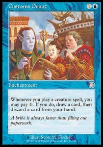 Customs Depot⁣ - Mercadian Masques⁣ (Uncommon)⁣ [71]