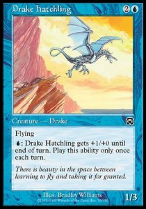 Drake Hatchling⁣ - Mercadian Masques⁣ (Common)⁣ [76]