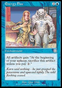Energy Flux⁣ - Mercadian Masques⁣ (Uncommon)⁣ [78]