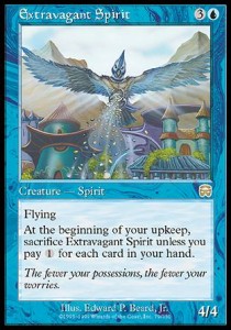 Extravagant Spirit⁣ - Mercadian Masques⁣ (Rare)⁣ [79]