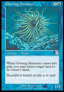 Glowing Anemone⁣ - Mercadian Masques⁣ (Uncommon)⁣ [81]