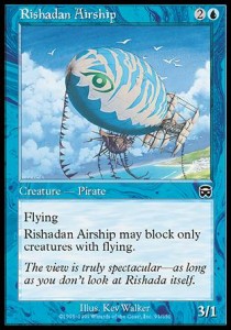 Rishadan Airship⁣ - Mercadian Masques⁣ (Common)⁣ [91]