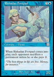 Rishadan Footpad⁣ - Mercadian Masques⁣ (Uncommon)⁣ [94]