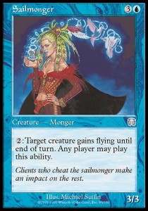 Sailmonger⁣ - Mercadian Masques⁣ (Uncommon)⁣ [95]