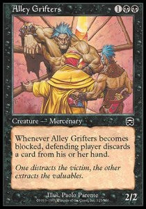 Alley Grifters⁣ - Mercadian Masques⁣ (Common)⁣ [115]