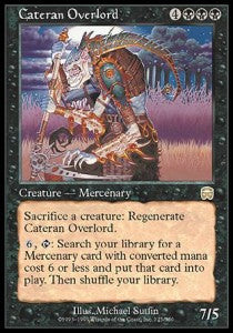 Cateran Overlord⁣ - Mercadian Masques⁣ (Rare)⁣ [123]