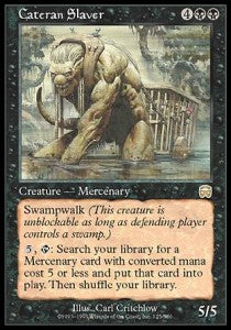 Cateran Slaver⁣ - Mercadian Masques⁣ (Rare)⁣ [125]