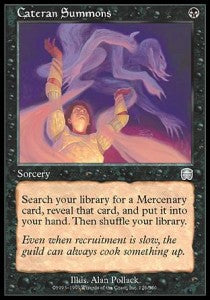 Cateran Summons⁣ - Mercadian Masques⁣ (Uncommon)⁣ [126]