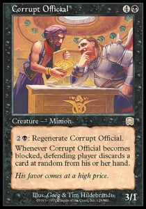 Corrupt Official⁣ - Mercadian Masques⁣ (Rare)⁣ [128]