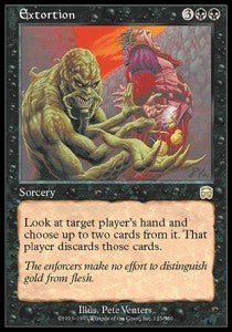 Extortion⁣ - Mercadian Masques⁣ (Rare)⁣ [135]