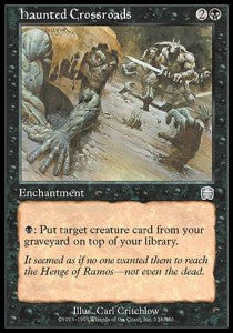 Haunted Crossroads⁣ - Mercadian Masques⁣ (Uncommon)⁣ [138]