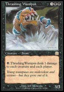 Thrashing Wumpus⁣ - Mercadian Masques⁣ (Rare)⁣ [166]