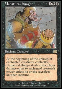 Unnatural Hunger⁣ - Mercadian Masques⁣ (Rare)⁣ [169]