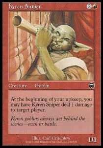 Kyren Sniper⁣ - Mercadian Masques⁣ (Common)⁣ [199]