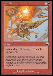 Sizzle⁣ - Mercadian Masques⁣ (Common)⁣ [213]