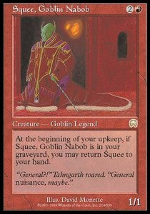 Squee, Goblin Nabob⁣ - Mercadian Masques⁣ (Rare)⁣ [214]