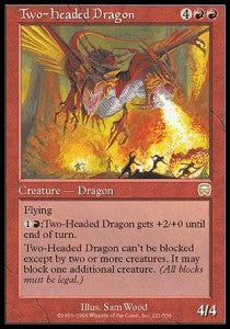 Two-Headed Dragon⁣ - Mercadian Masques⁣ (Rare)⁣ [221]