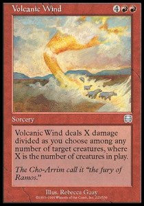 Volcanic Wind⁣ - Mercadian Masques⁣ (Uncommon)⁣ [223]