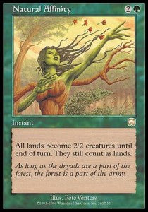 Natural Affinity⁣ - Mercadian Masques⁣ (Rare)⁣ [260]