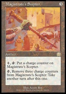 Magistrate's Scepter⁣ - Mercadian Masques⁣ (Rare)⁣ [304]