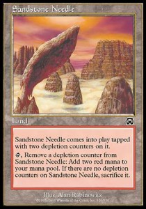 Sandstone Needle⁣ - Mercadian Masques⁣ (Common)⁣ [326]