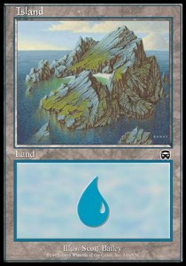 Island (V.2)⁣ - Mercadian Masques⁣ (Land)⁣ [336]