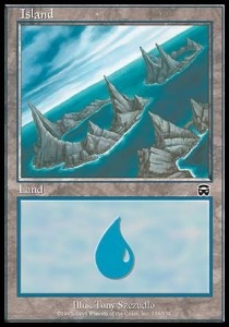 Island (V.4)⁣ - Mercadian Masques⁣ (Land)⁣ [338]