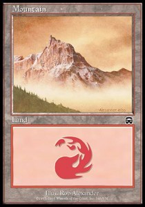 Mountain (V.4)⁣ - Mercadian Masques⁣ (Land)⁣ [346]