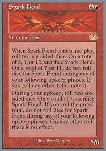 Spark Fiend⁣ - Unglued⁣ (Rare)⁣ [51]