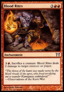 Blood Rites⁣ - Champions of Kamigawa⁣ (Uncommon)⁣ [159]
