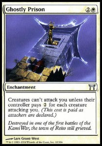 Ghostly Prison⁣ - Champions of Kamigawa⁣ (Uncommon)⁣ [10]