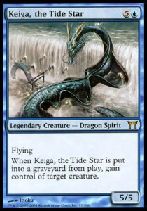 Keiga, the Tide Star⁣ - Champions of Kamigawa⁣ (Rare)⁣ [72]