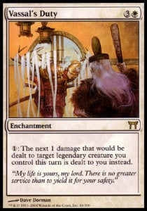 Vassal's Duty⁣ - Champions of Kamigawa⁣ (Rare)⁣ [48]