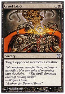 Cruel Edict⁣ - Ninth Edition⁣ (Uncommon)⁣ [121]
