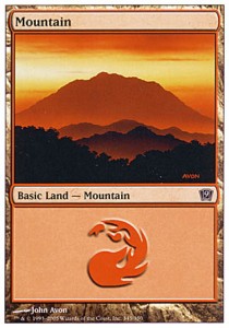 Mountain (V.3)⁣ - Ninth Edition⁣ (Land)⁣ [345]