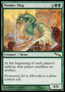 Molder Slug⁣ - Mirrodin⁣ (Rare)⁣ [125]