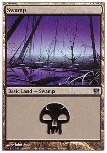 Swamp (V.2)⁣ - Ninth Edition⁣ (Land)⁣ [340]