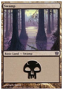 Swamp (V.4)⁣ - Ninth Edition⁣ (Land)⁣ [342]